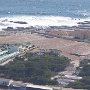 2007 - showing the prepared platform and water in the area of the future lagoon